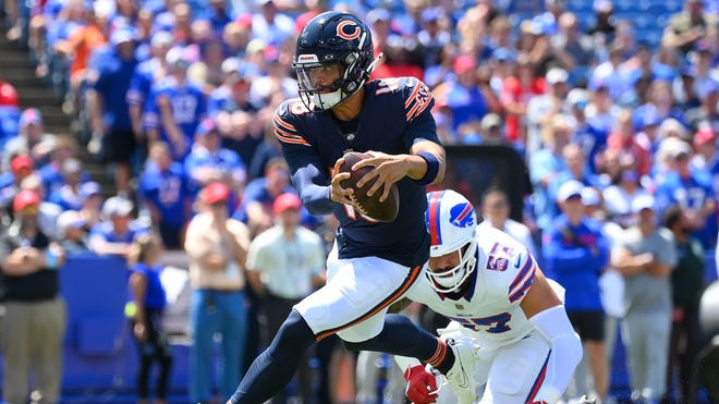 Chicago Bears rookie quarterback Caleb Williams enastående prestation